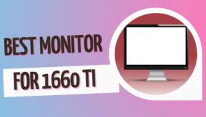 1660 TI Monitor